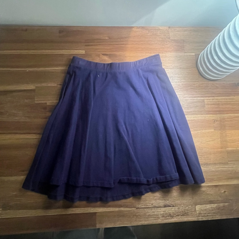 Navy F21 skirt